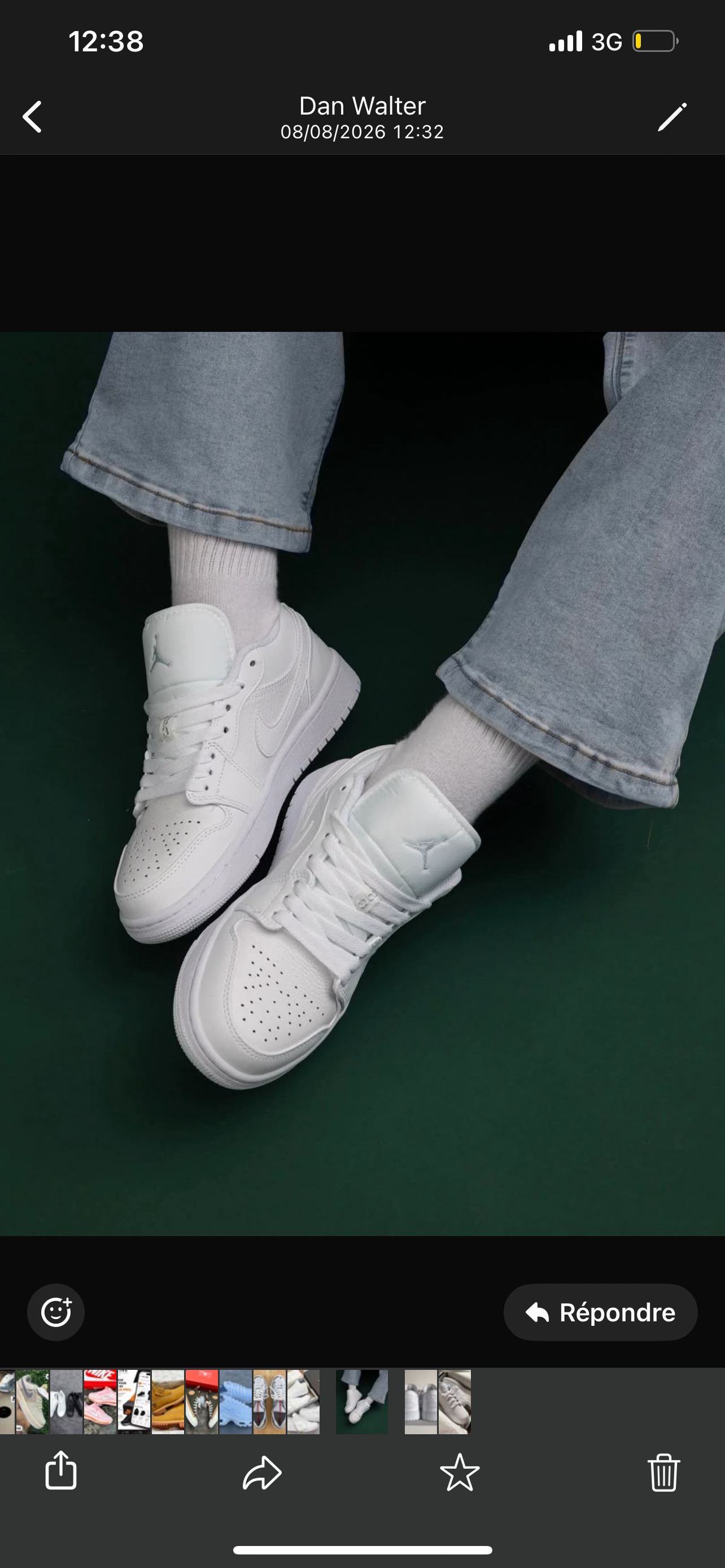 Air Jordan 1 Low "Triple White