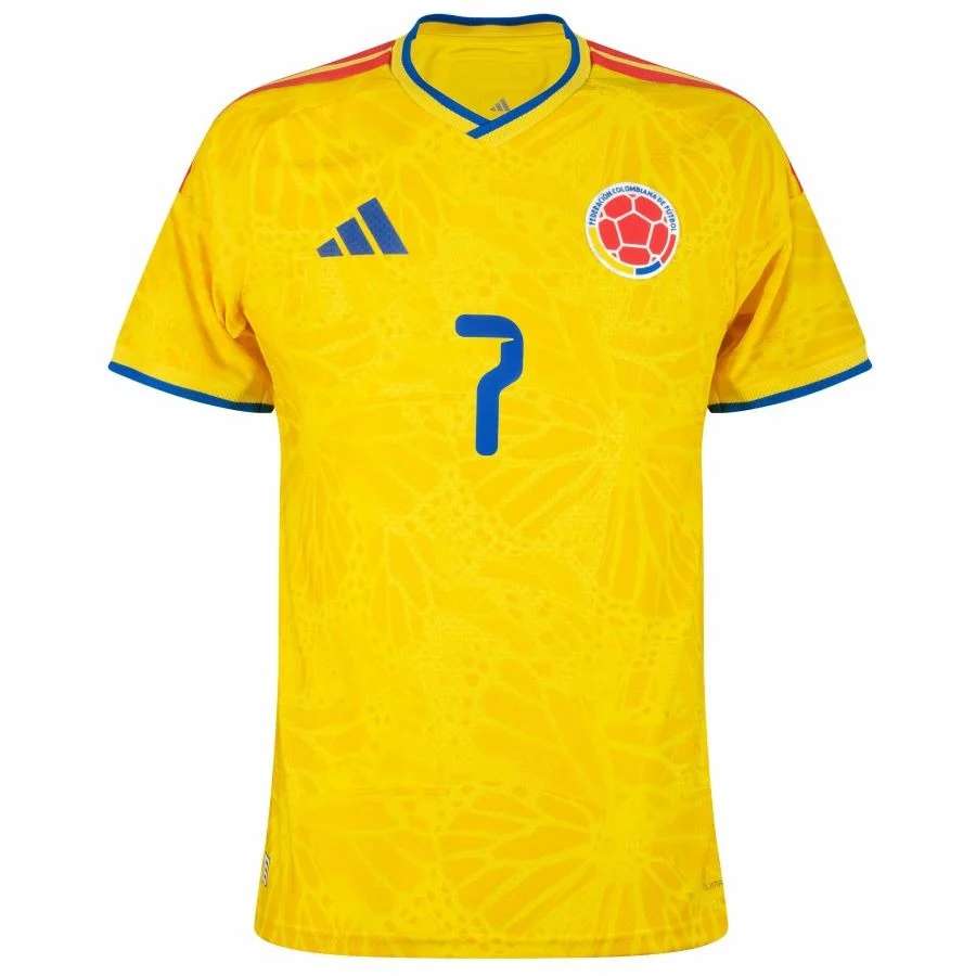 Maillot domicile de la Colombie